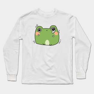 Stressed frog Long Sleeve T-Shirt